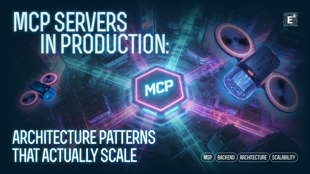 MCP Servers in Production: Architecture Patterns That Actually Scale